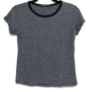 Brandy Melville Striped Crewneck Ringer Tee, one size